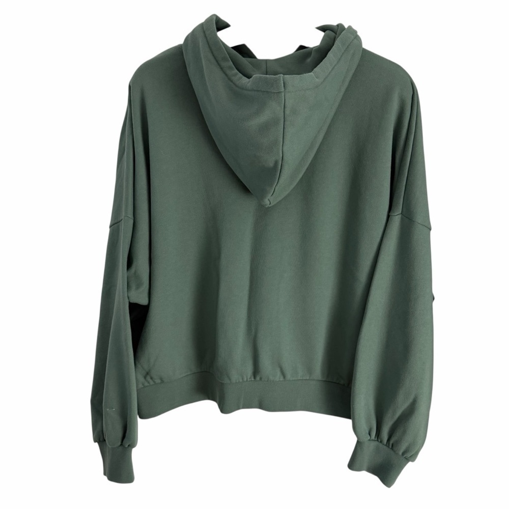 VANS green Pampas loose pullover hoodie l - Picture 5 of 11
